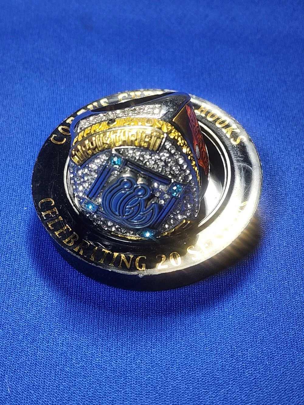 Corpus Christi Hooks 20th Season Anniversary Fan Ring SGA AA Astros Texas
